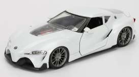 Toyota  - FT-1 pearl white - 1:24 - Jada Toys - 98416WA1pw - jada98416WA1pw | The Diecast Company