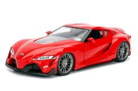 Toyota  - FT-1 glossy red - 1:24 - Jada Toys - 98416WA1r - jada98416WA1r | The Diecast Company