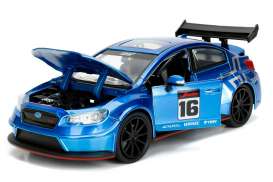 Subaru  - candy blue - 1:24 - Jada Toys - 99089WA1cb - jada99089WA1cb | The Diecast Company