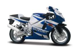 Suzuki  - blue/white - 1:18 - Maisto - 348w - mai348w | The Diecast Company