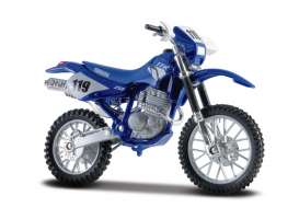 Yamaha  - TT-R 250 blue - 1:18 - Maisto - 311b - mai311b | The Diecast Company