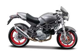 Ducati  - Monster grey - 1:18 - Maisto - 521gy - mai521gy | The Diecast Company