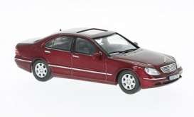 Mercedes Benz  - 2000 burgundy metallic - 1:43 - IXO Models - moc106 - ixmoc106 | The Diecast Company