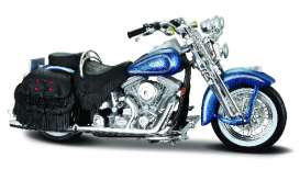 Harley Davidson  - 1999 blue - 1:18 - Maisto - 16948 - mai16948 | The Diecast Company