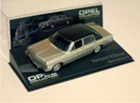 Opel  - Admiral B silver/balck - 1:43 - Magazine Models - OAdmiralB - MagOAdmiralB | The Diecast Company