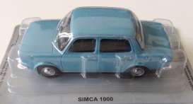 Simca  - 1000 blue - 1:43 - Magazine Models - PCsimca1000b - magPCsimca1000b | The Diecast Company