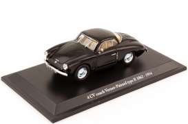 Renault  - 1954 black - 1:43 - Magazine Models - 4CV05 - mag4CV05 | The Diecast Company