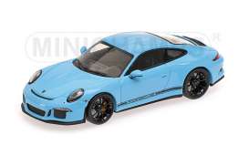 Porsche  - 2016 gulf blue/black - 1:43 - Minichamps - 410066225 - mc410066225 | The Diecast Company