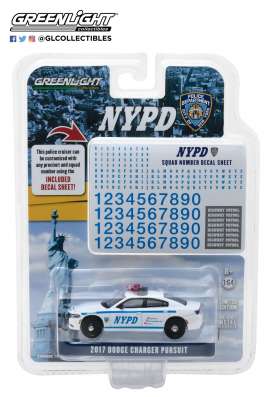 Dodge  - Charger *NYPD* 2017 various - 1:64 - GreenLight - 42821 - gl42821 | The Diecast Company