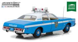 Plymouth  - Fury 1975 blue/white - 1:18 - GreenLight - 19043 - gl19043 | The Diecast Company
