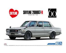 Nissan  - 1970  - 1:24 - Aoshima - 05835 - abk05835 | The Diecast Company