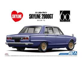 Nissan  - 1971  - 1:24 - Aoshima - 05836 - abk05836 | The Diecast Company