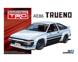 Toyota  - TRD AE86Trueno N2 1985  - 1:24 - Aoshima - 05896 - abk05896 | The Diecast Company