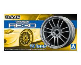 Wheels & tires  - 1:24 - Aoshima - 05381 - abk05381 | The Diecast Company