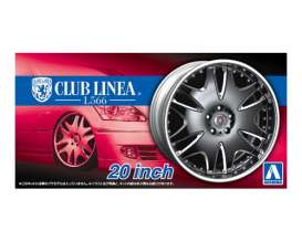 Wheels & tires  - 1:24 - Aoshima - 05385 - abk05385 | The Diecast Company