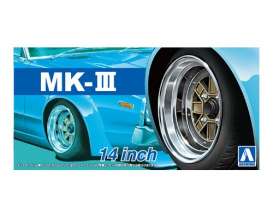 Wheels & tires  - 1:24 - Aoshima - 05389 - abk05389 | The Diecast Company