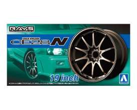 Wheels & tires  - 1:24 - Aoshima - 05391 - abk05391 | The Diecast Company