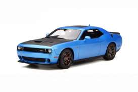 Dodge  - Challenger Hellcat B5 2016 blue/black - 1:18 - GT Spirit - US006 - GTUS006 | The Diecast Company