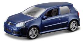 Volkswagen  - 2005 blue - 1:64 - Bburago - 59015B - bura59015B | The Diecast Company