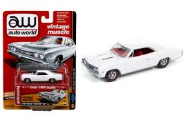Chevrolet  - 1967 white - 1:64 - Auto World - 64132B - AW64132B | The Diecast Company