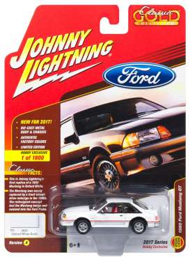 Ford  - 1990 white - 1:64 - Johnny Lightning - CG010A - JLCG010A | The Diecast Company