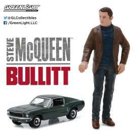 Ford  - Mustang GT *Bullit* 1968 green - 1:64 - GreenLight - 29931-64 - gl29931-64 | The Diecast Company