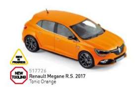 Renault  - 2017 tonic orange - 1:43 - Norev - 517726 - nor517726 | The Diecast Company