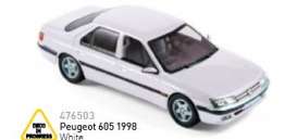 Peugeot  - 1998 white - 1:43 - Norev - 476503 - nor476503 | The Diecast Company