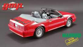 Ford  - Mustnag 5.0 convertible 1988 red - 1:18 - GMP - gmp18904 | The Diecast Company