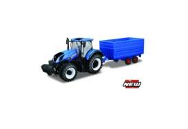 New Holland  - blue - 1:32 - Bburago - 44067 - bura44067 | The Diecast Company