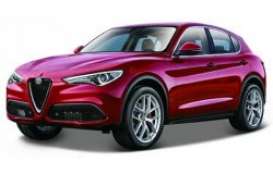 Alfa Romeo  - Stelvio red - 1:24 - Bburago - 21086R - bura21086R | The Diecast Company