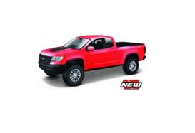 Chevrolet  - Colorado red - 1:24 - Maisto - 31517r - mai31517r | The Diecast Company