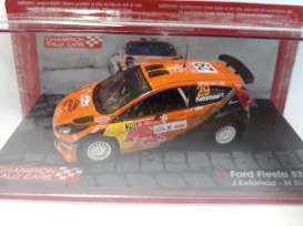 Ford  - 2010 orange/black - 1:43 - Magazine Models - RAFiestaS2000 - MagRAFiestaS2000 | The Diecast Company