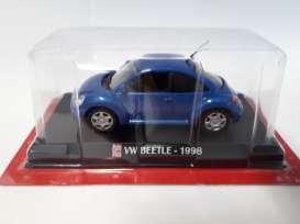 Volkswagen  - New Beetle blue - 1:43 - Magazine Models - APnewbeetle - magAPvwBeetle | The Diecast Company