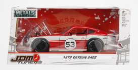 Datsun  - 1972 red/white - 1:24 - Jada Toys - 99098r - jada99098r | The Diecast Company