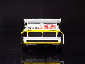 Audi  - Quattro 1986 white/yellow/red - 1:24 - Beemax - 24035 - bmx24035 | The Diecast Company