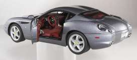 Ferrari  - 2006 silver-grey w/red interior - 1:18 - Hotwheels Elite - mvp9915 - hwmvp9915 | The Diecast Company