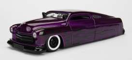 Mercury  - 1951 purple/ with black flames - 1:24 - Jada Toys - 99060p - jada99060p | The Diecast Company