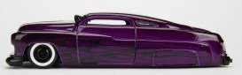 Mercury  - 1951 purple/ with black flames - 1:24 - Jada Toys - 99060p - jada99060p | The Diecast Company