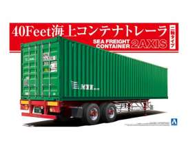 Trailer  - 1:32 - Aoshima - 05290 - abk05290 | The Diecast Company