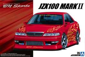 Toyota  - JZX100Mark II Tourer V 1998  - 1:24 - Aoshima - 06132 - abk06132 | The Diecast Company