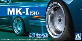 Wheels & tires Rims & tires - 1:24 - Aoshima - 05438 - abk05438 | The Diecast Company