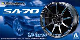 Wheels & tires  - 1:24 - Aoshima - 05463 - abk05463 | The Diecast Company