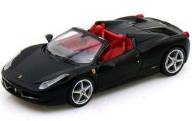 Ferrari  - 2012 matt black - 1:43 - Hotwheels Elite - mvW1184 - hwmvW1184 | The Diecast Company