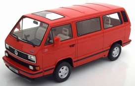 Volkswagen  - T3 1992 red - 1:18 - KK - Scale - kkdc180142 | The Diecast Company