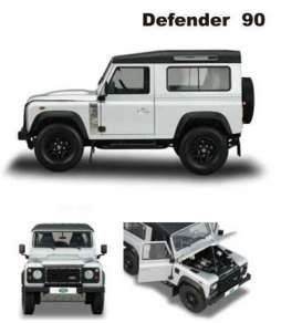 Land Rover  - Defender 2015 silver - 1:43 - Almost Real - ALM410202 | The Diecast Company