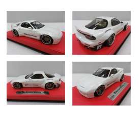 Mazda  - RX-7 FD3S candy white - 1:18 - Make Up - mupIM002B1 | The Diecast Company