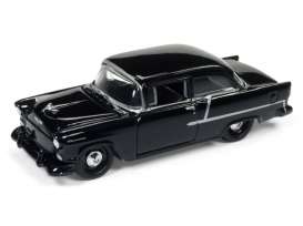Chevrolet  - Bel Air 1955 black - 1:64 - Johnny Lightning - SP005A - JLSP005A | The Diecast Company