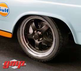 Wheels & tires Rims & tires - black/chrome - 1:18 - GMP - gmp18898 | The Diecast Company
