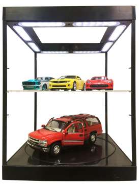 Accessoires diorama - 2018 black - 1:18 - Triple9 Collection - 69929bk - T9-69929bk | The Diecast Company